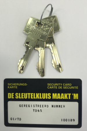 Gecertificeerde sleutels bijmaken